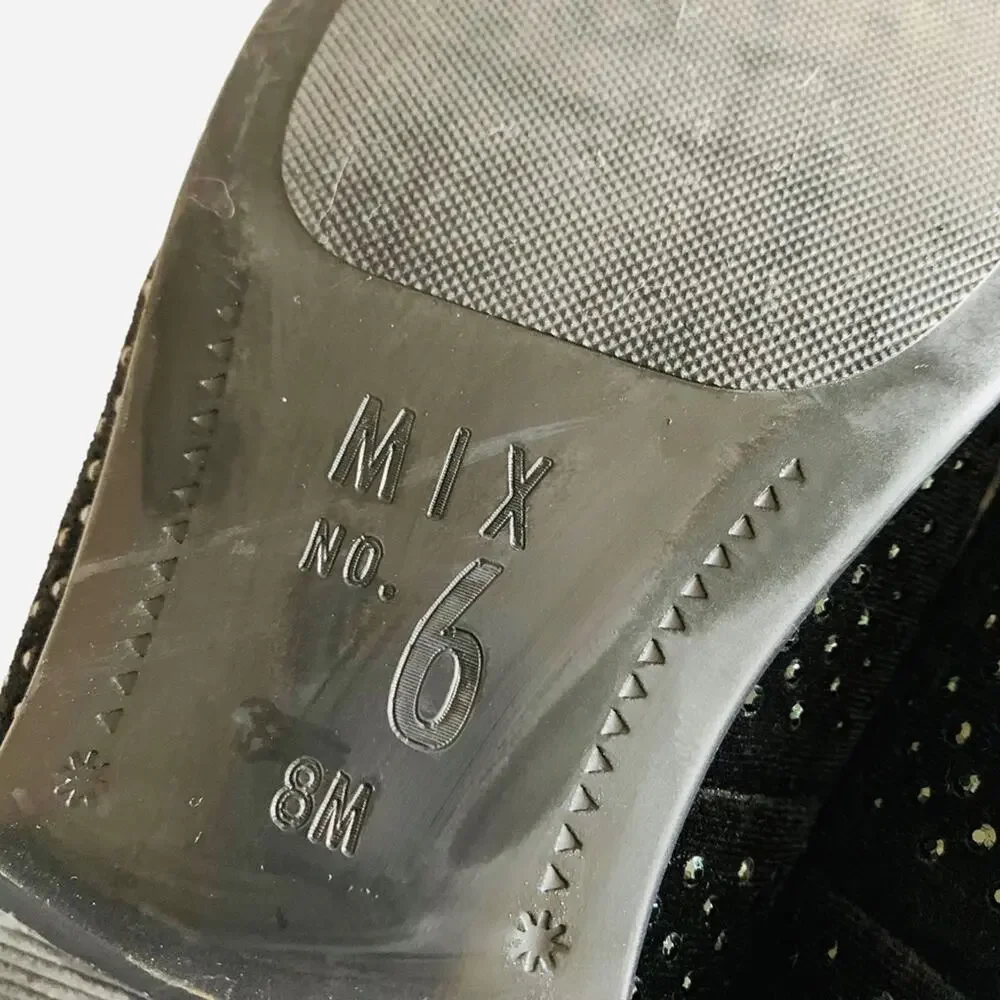 Mix No. 6 | men’s shoes in Black size 8M crystal bling